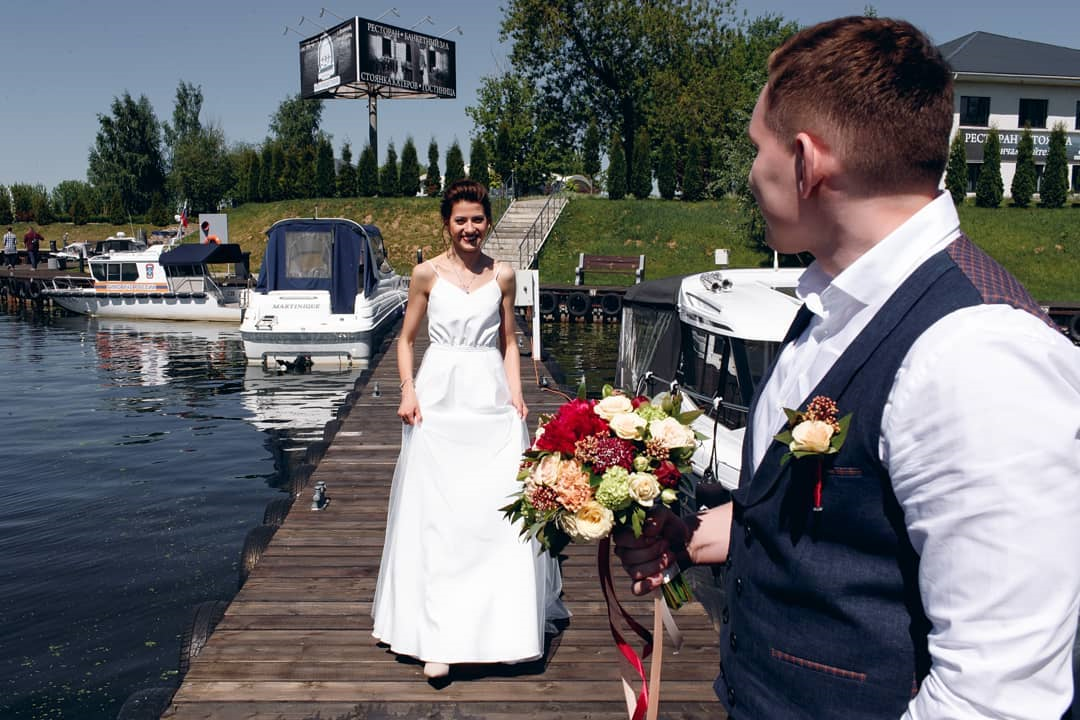Незабываемая свадьба в яхт клубе